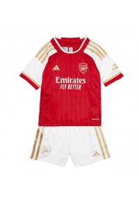 Arsenal Babytruitje Thuis tenue Kind 2023-24 Korte Mouw (+ Korte broeken)